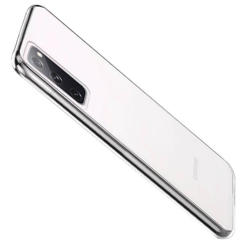 Husa Transparenta compatibila cu Samsung Galaxy S20 FE, Slim fit, Anti-alunecare, Design minimalist, 1 mm
