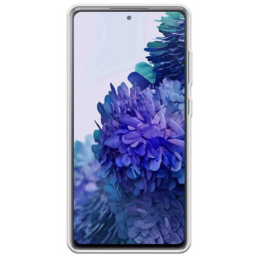 Husa Transparenta compatibila cu Samsung Galaxy S20 FE, Slim fit, Anti-alunecare, Design minimalist, 1 mm