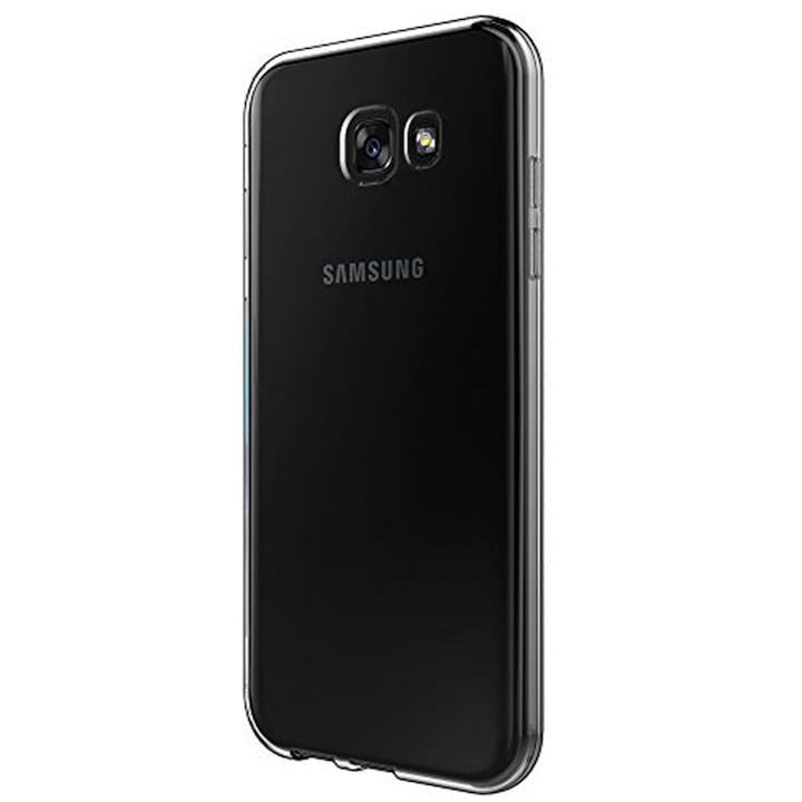 Samsung Galaxy A5 2017 telefonnal kompatibilis átlátszó burkolat, vékony illeszkedés, csúszásgátló, minimalista kialakítás, 1 mm