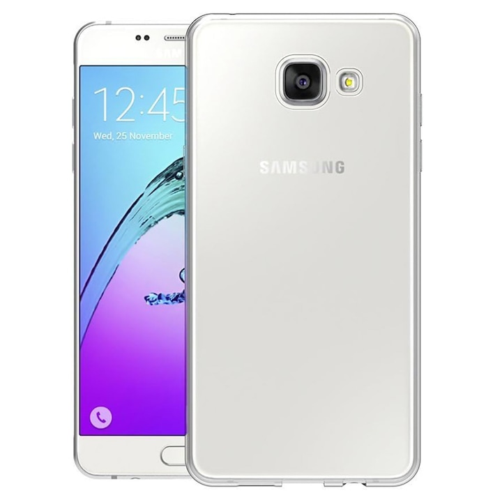 Samsung Galaxy A5 2016 telefonnal kompatibilis átlátszó burkolat, vékony illeszkedés, csúszásgátló, minimalista kialakítás, 1 mm