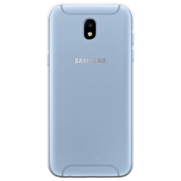 Прозрачен капак, съвместим със Samsung Galaxy J5 2017, Slim fit, Anti-slip, Минималистичен дизайн, 1 mm