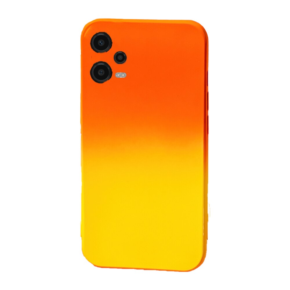 Husa Tropycal Gradient Silicone, Compatibil cu Xiaomi Redmi Note