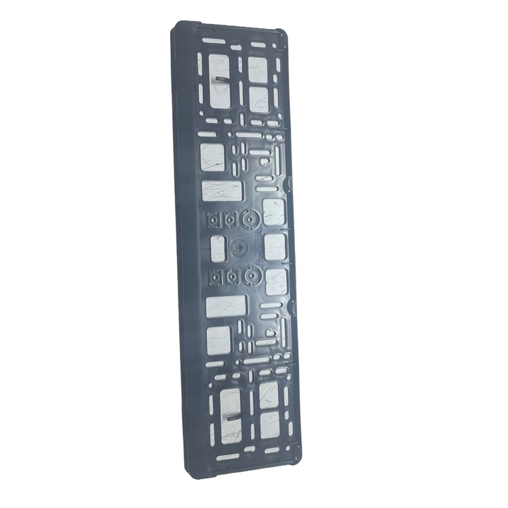 Suport numar auto negru simplu