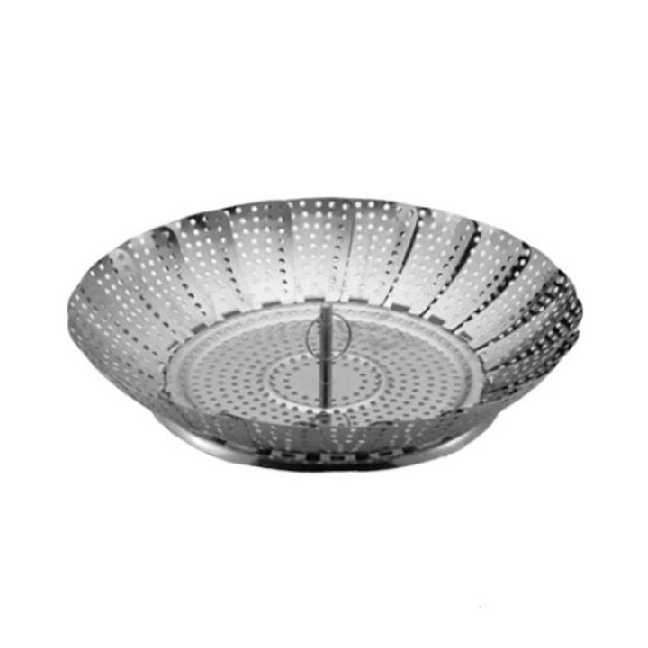 Gőzös főzőszita, Wei, összecsukható, 26cm