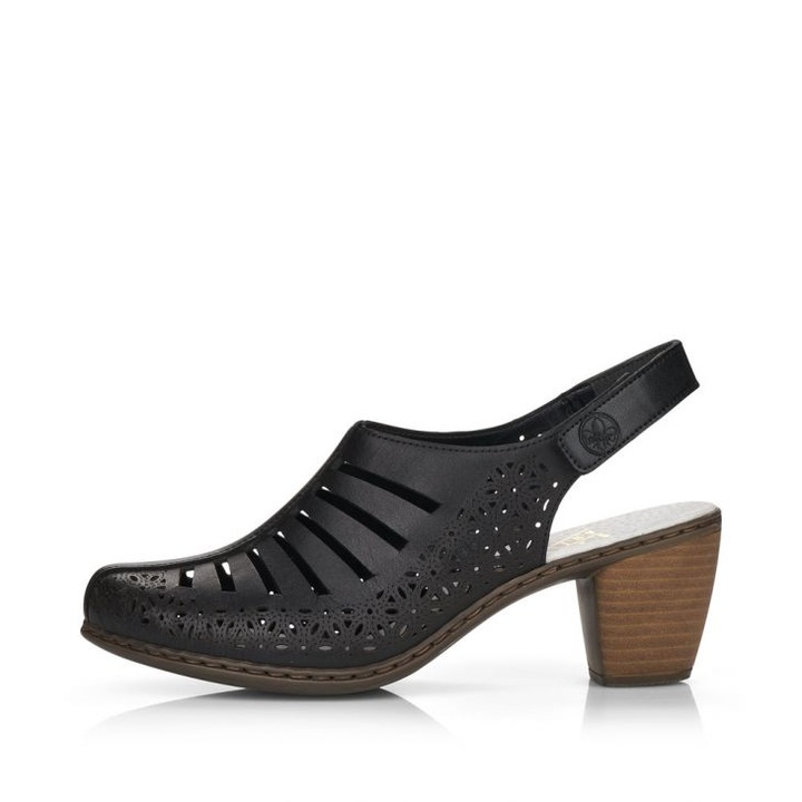 Sandale dama Rieker 40959, negru