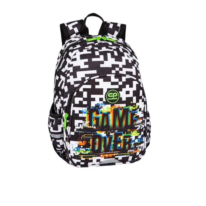 Раница за детска градина CoolPack, Toby, Game over, 26x35x12, Многоцветен