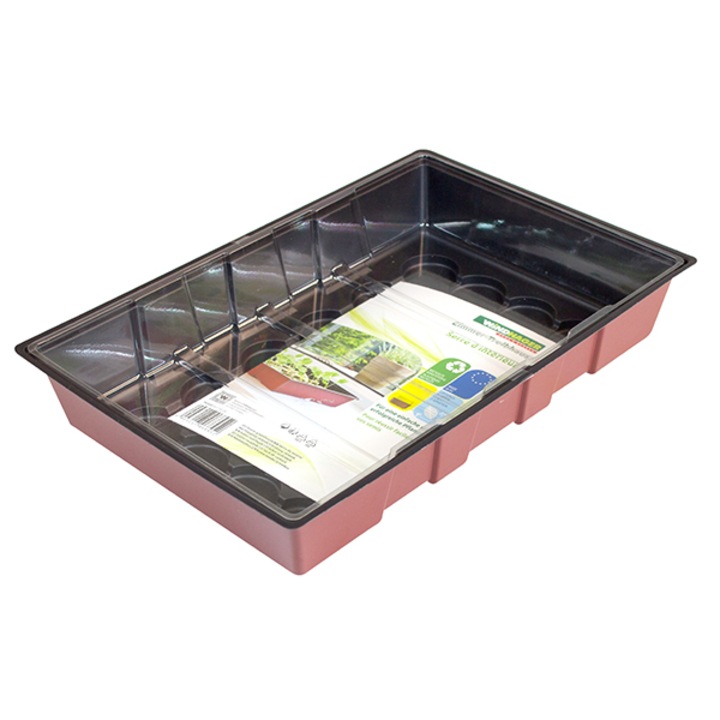 Set mini sera, Hydrostab, Saibe din fibra de cocos deshidratata incluse, 19x19.5x11cm, 12 buc