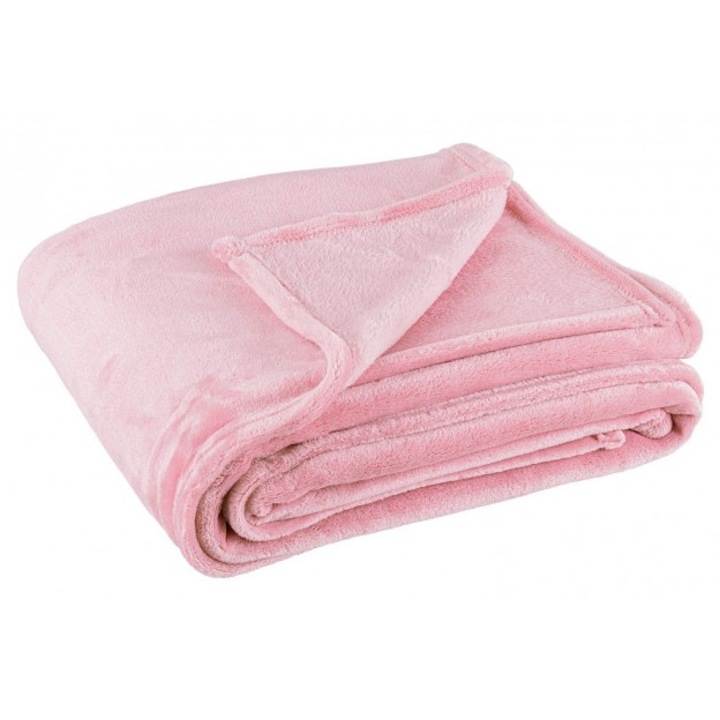 Комплект 2 розови полиестерни одеала Penelope 150х200 см