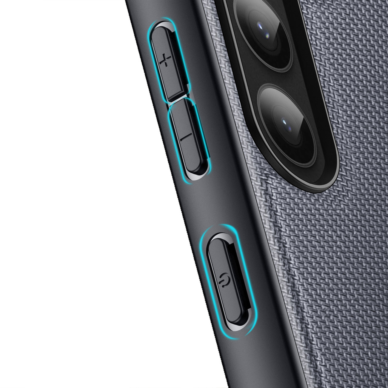 Husa telefon, Dux Ducis Fino, poliuretan, gri, pentru Samsung Galaxy S23+