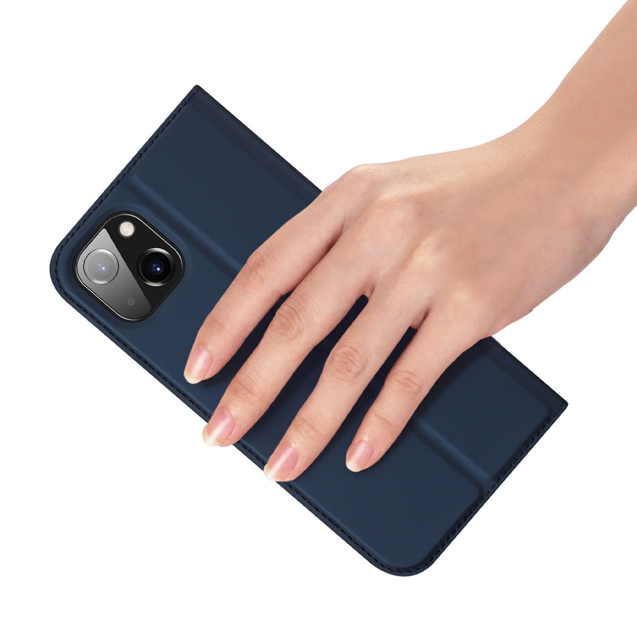 Husa DuxDucis SkinPro compatibila cu iPhone 14 Plus Navy Blue