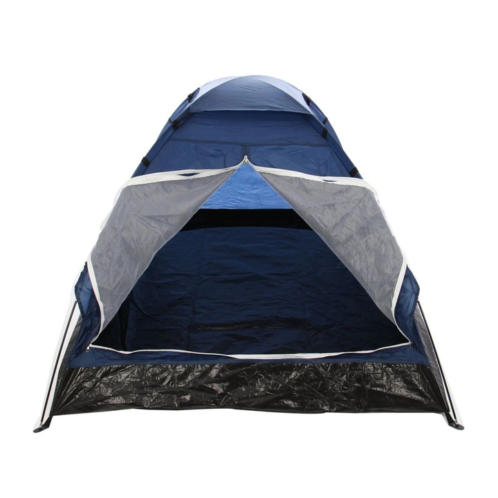 Cort Camping 2 persoane, poliester, 200 x 140 x 100