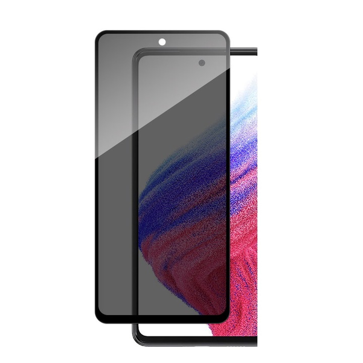 Folie sticla WOZINSKY Privacy compatibila cu Samsung Galaxy A53 5G Black