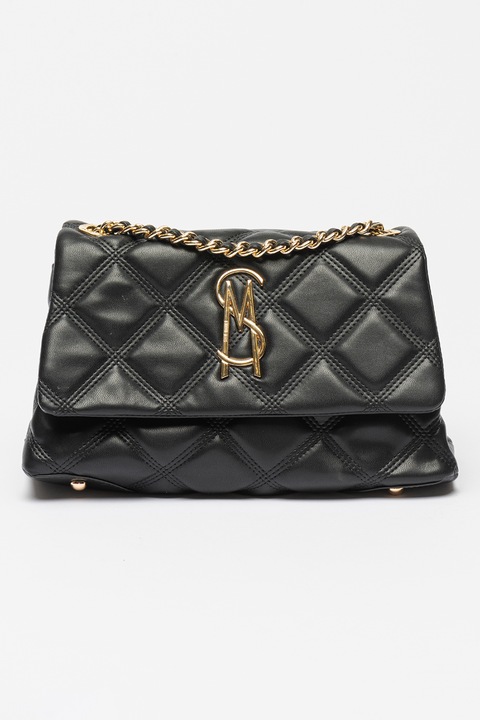 Steve Madden, Чанта Jolene с капитониран ефект, Черен