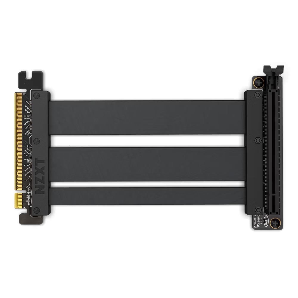 Cablu de montaj vertical pentru placa video NZXT Riser Cable 220mm PCI-E  x16 4.0 - eMAG.ro