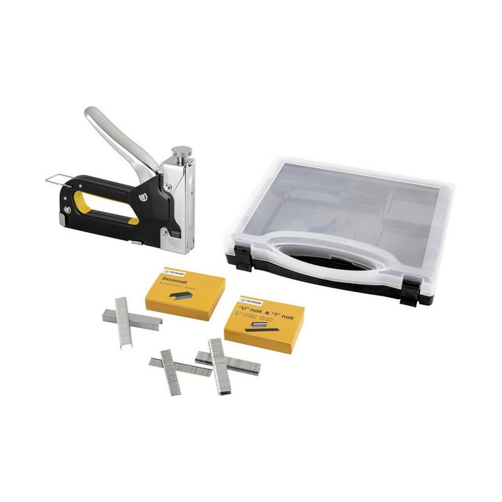 Capsator cu accesorii, Fieldmann, Negru/Galben