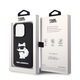 Husa Karl Lagerfeld 3D Rubber Choupette compatibila cu iPhone 14 Pro, Negru