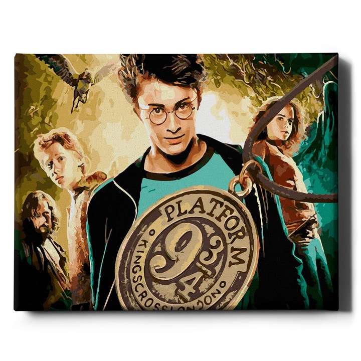 Комплект рисуване по номера, Harry Potter and the Prisoner of Azkaban, Oh Art!, 40x50 см