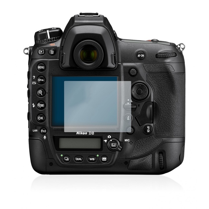 Set Folie 3 Bucati Protectie Ecran Aparat Foto Pentru Nikon D6, Hydrogel Regenerabil, Flexibil, Ultra Durabil, Optim Protection Technology