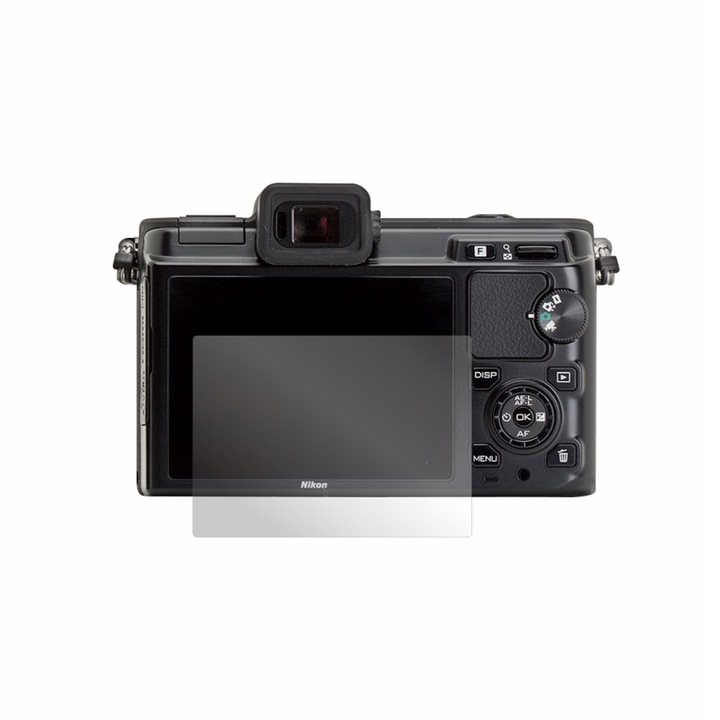 Set Folie 3 Bucati Protectie Ecran Aparat Foto Pentru Nikon 1 J1, Hydrogel Regenerabil, Flexibil, Ultra Durabil, Optim Protection Technology