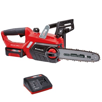 Fierastrau/drujba fara cablu Einhell Power-X-Change GE-LC 18Li kit, 18 V, lama 25 cm, acumulator 3 Ah inclus Fierastrau/drujba fara cablu Einhell Power-X-Change GE-LC 18Li kit, 18 V, lama 25 cm, acumulator 3 Ah inclus
