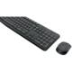 Logitech MK235 клавиатура Включена мишка USB QWERTZ Немски Сив