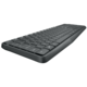 Logitech MK235 клавиатура Включена мишка USB QWERTZ Немски Сив