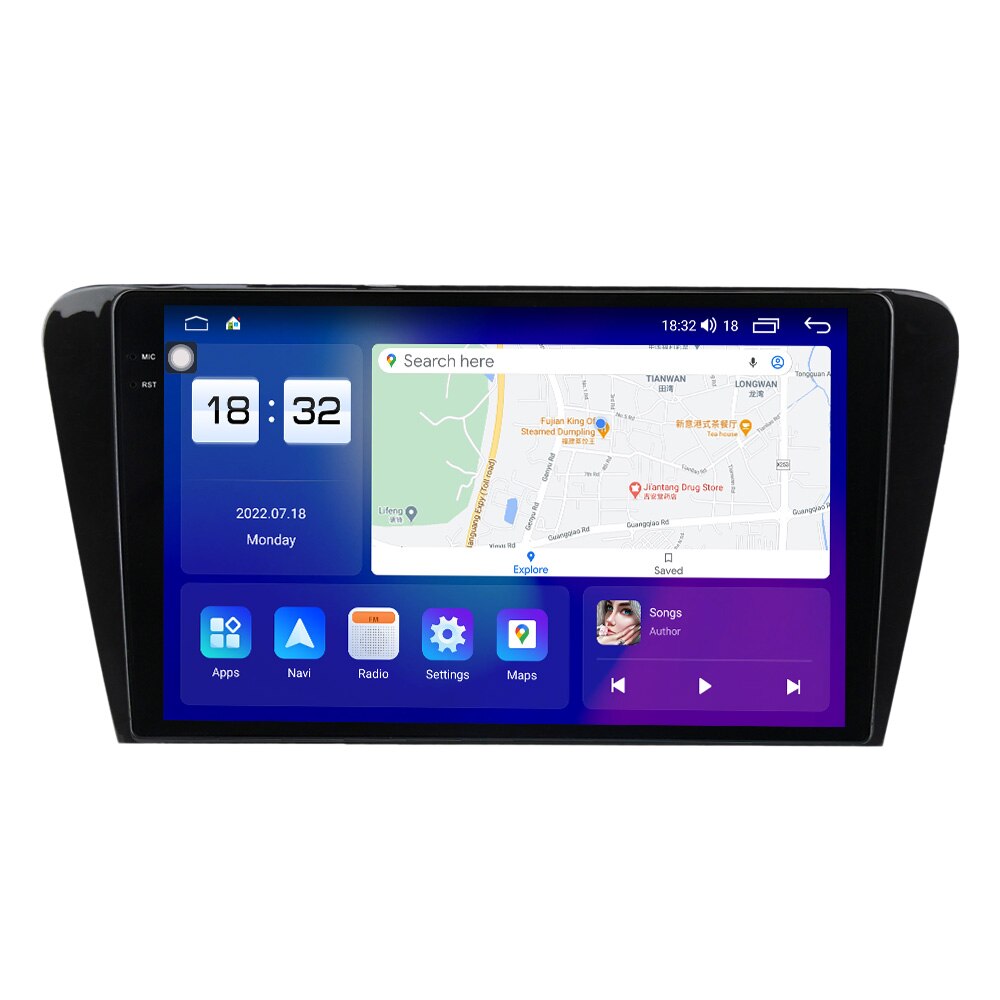 Navigatie Skoda Octavia 3 din 20132018, NAVIGPS, Rezolutie 2K, Ecran