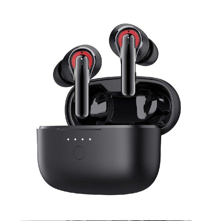 Безжични аудио слушалки, 4 микрофона, Водоустойчив IPX5, Bluetooth 5.2