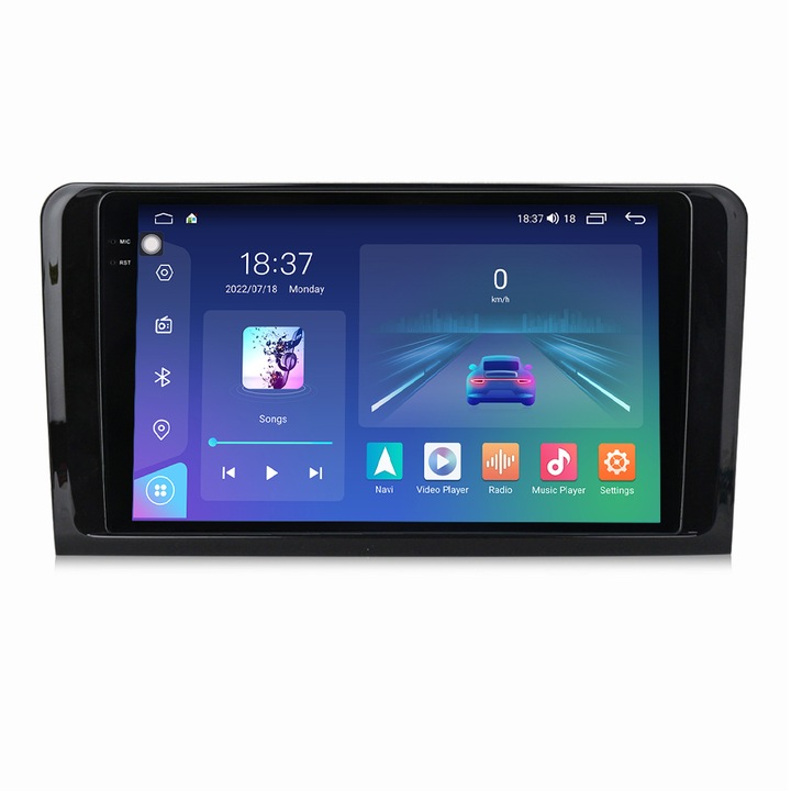 Navigatie Mercedes ML GL W164 din 2005-2012, NAVIGPS, Rezolutie 2K, Ecran QLED 9.5 inch, 8GB RAM si 128GB ROM, Android, Procesor Octacore, Slot sim 4G, Sunet DSP, Wireless Carplay si Android Auto, Camera Marsarier