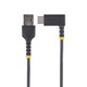 StarTech.com R2ACR-1M-USB-CABLE USB кабел USB 2.0 USB A USB C Черен (R2ACR-1M-USB-CABLE)