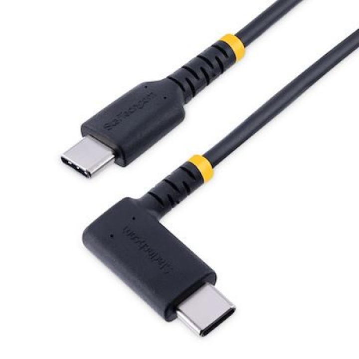 StarTech, USB кабел, 2.0, тип C, R2CCR, Черен