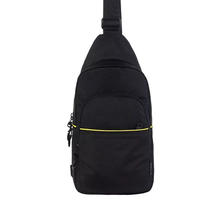 CANYON CB-2, fanny pack 350MM x170MM x 70MMBlackExterior materials: 100% PolyesterInner materials:100% Polyester (CNS-CBD2B1)