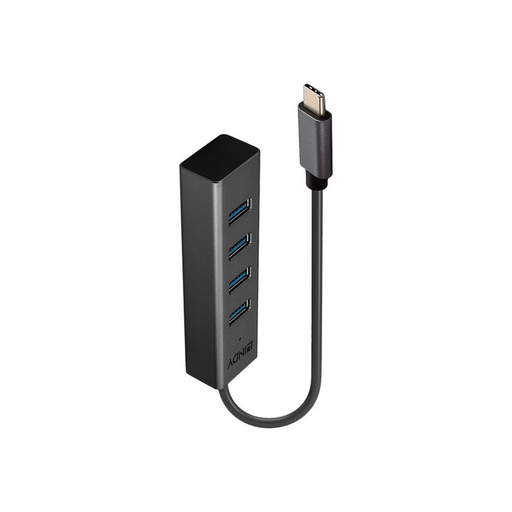 Хъб Usb 3.2-C към 4 x Usb-A, Lindy L43325