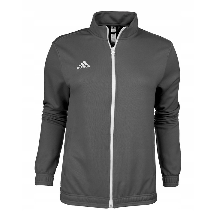 Дамски спортен суитшърт, Adidas, Полиестер, Сив, S