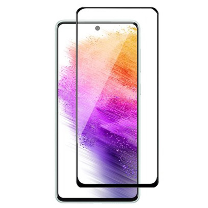 Стъклен филм ProElite Protection, съвместим с Xiaomi Poco X4 Pro 5G, ултра устойчив, пълно покритие, пълно лепило, първокласно качество, черни ръбове