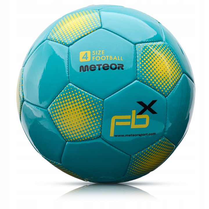 Minge Fotbal, Meteor, Fbx, Material: Pvc, Greutate: ~028 Kg, Destinatie: Pentru Suprafete De Iarba, Caracteristici: Panouri Cusute Mecanic, 20 x 18 x 14 cm, Albastru