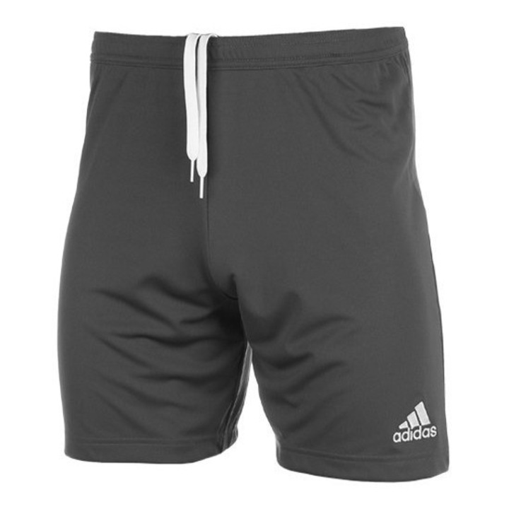 Детски футболни панталони, Adidas, Полиестер, Сив