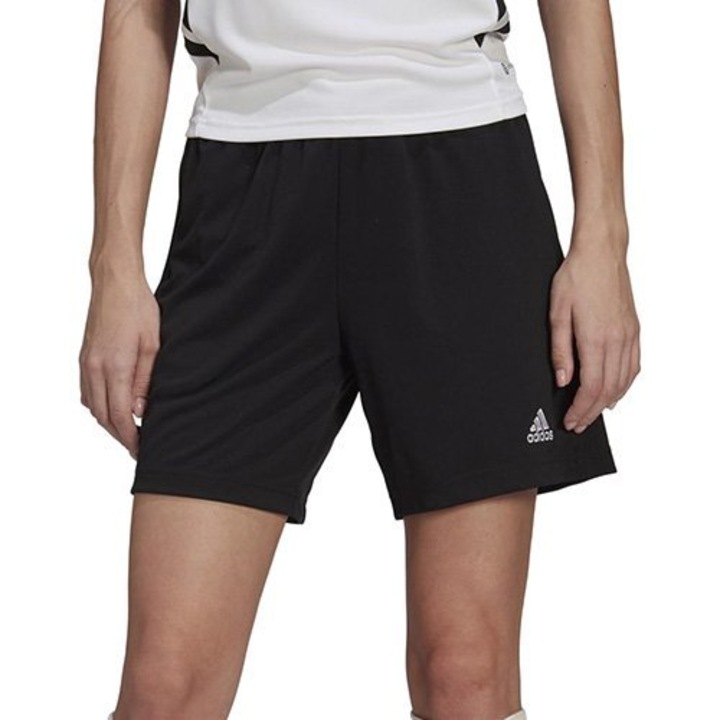 Pantaloni sport dama, Adidas, Poliester, Negru, S