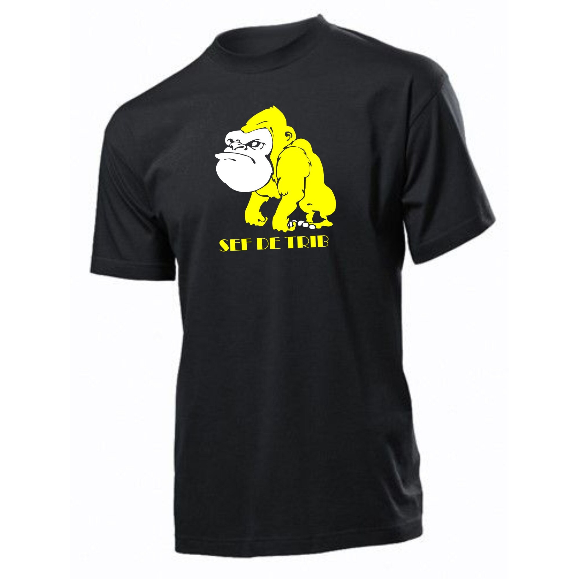 Tricou bumbac, Stedman, negru, marime L, personalizare 