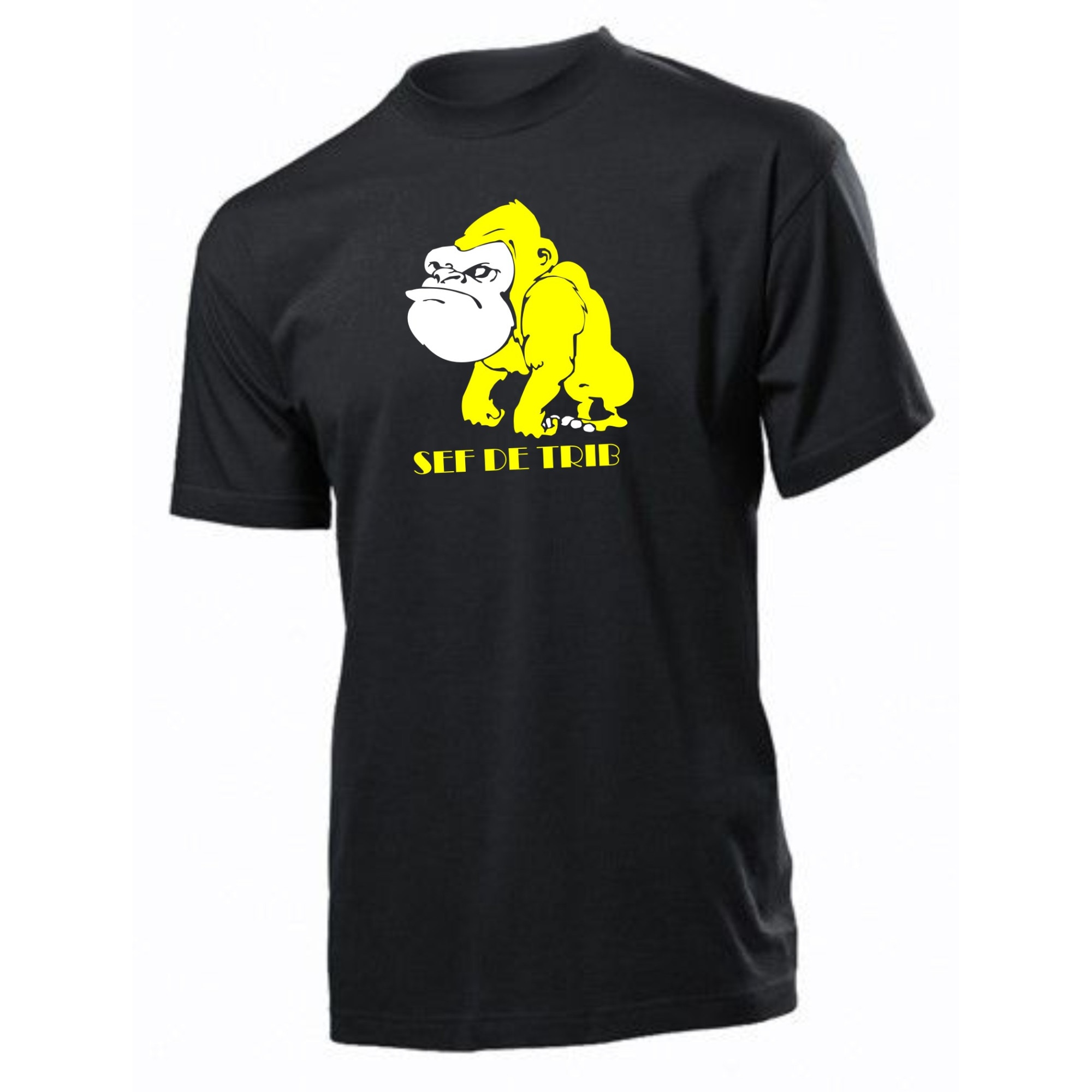 Tricou bumbac, Stedman, negru, marime M, personalizare 