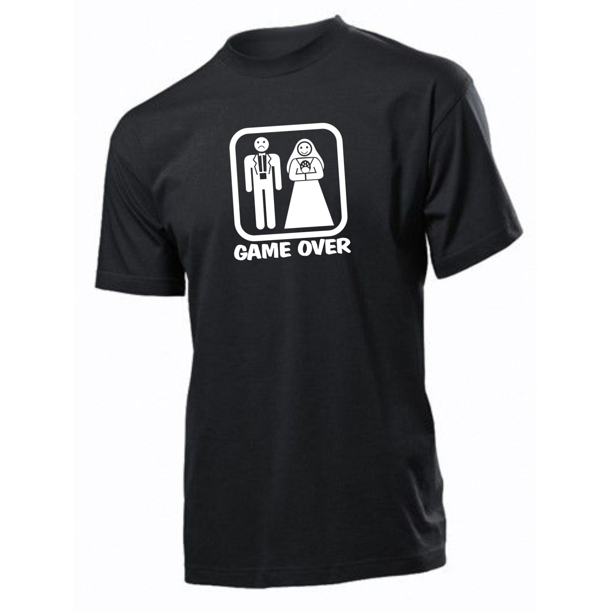 Tricou bumbac, Stedman, negru, marime S, personalizare 