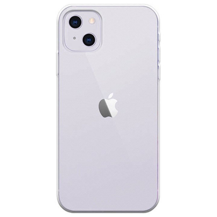 iPhone 13-mal kompatibilis átlátszó tok, vékony illeszkedés, csúszásgátló, minimalista kialakítás, 1 mm