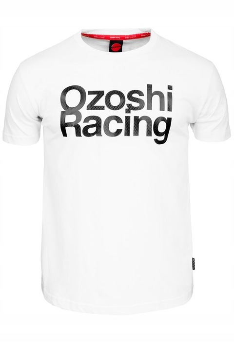 Мъжка тениска, Ozoshi, Памук, Бяла, Бял
