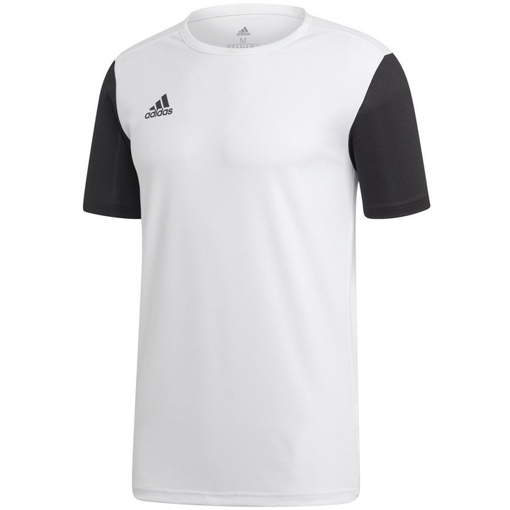 Tricou pentru copii, Adidas, Estro, Poliester, Alb, Alb