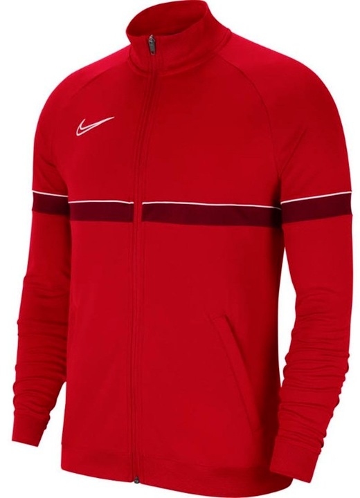 Мъжка спортна тениска, Nike, Полиестер, Червена, размер S