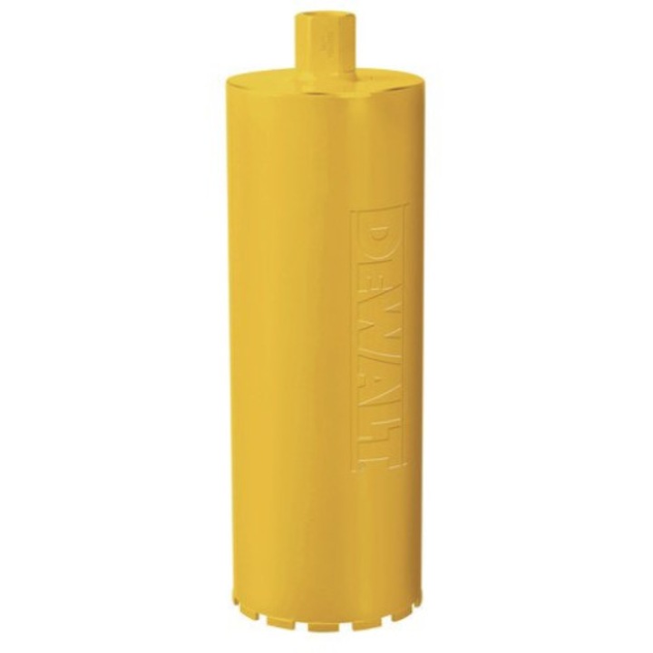 Miez diamant beton, DeWalt, 102 X 400 mm, Galben