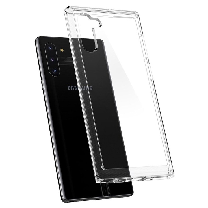 Защитен калъф, съвместим с Samsung Galaxy Note 10 5G N971 / Note10 N970, Crystal Hybrid, CN142, прозрачен