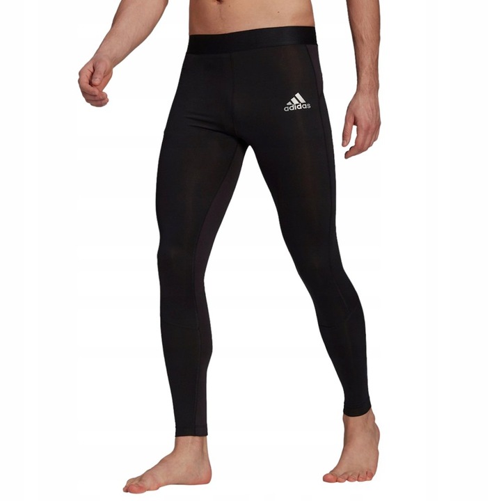 Pantaloni sport barbati, Adidas, Poliester, Negru, S