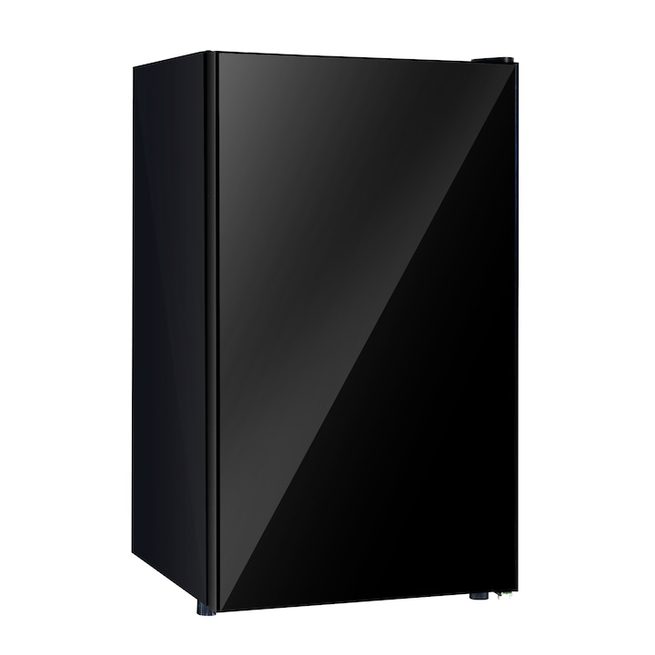 Хладилник с една врата STARCREST SF-91GLS-BLK, Клас F, Капацитет 91L, H 83 см, Черно стъкло