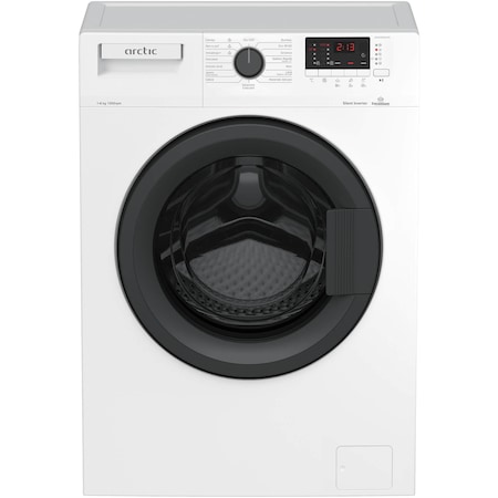 Masina de spalat rufe Slim Arctic APL61024XLW4, 6 kg, 1000 RPM, Motor Silent Inverter, Add-In, Fast+, Clasa D, Alb